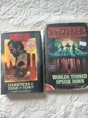 🚲Stranger Things Hardcover Books🖤